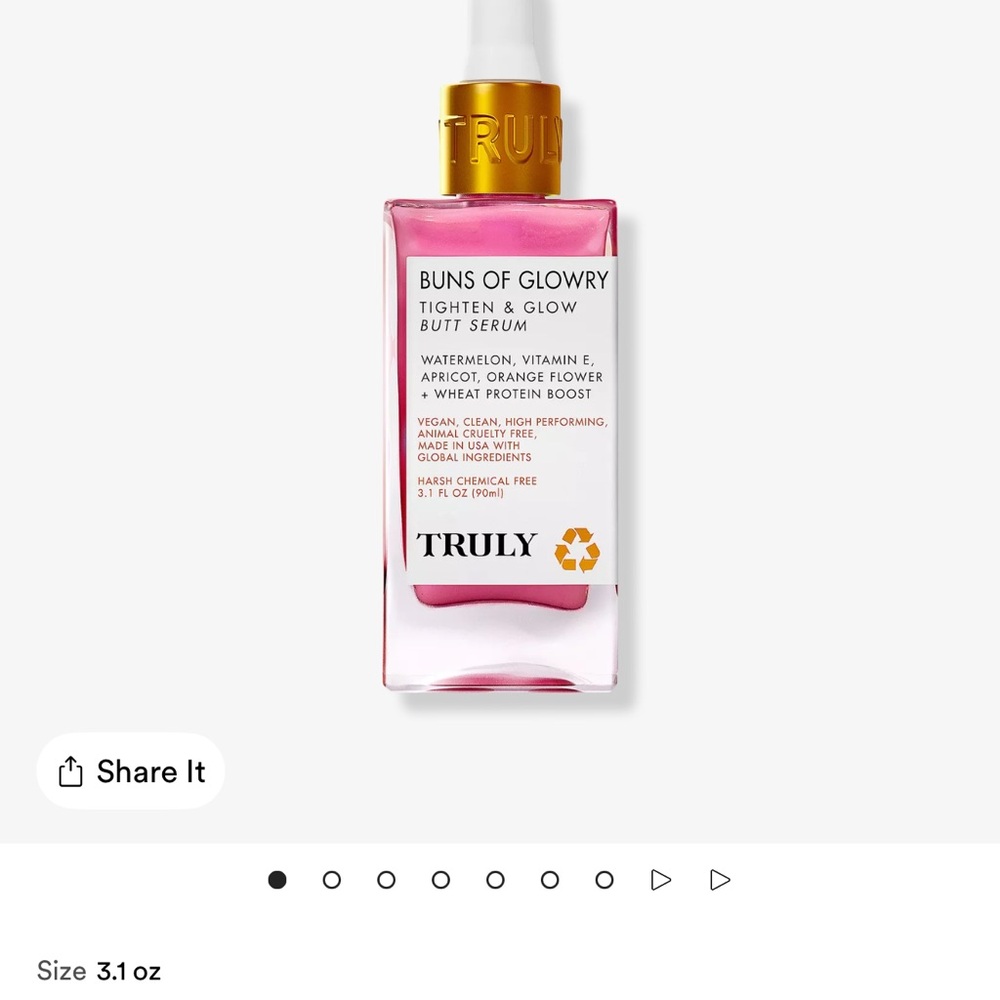 TRULY Buns of Glowry Tighten & Glow Serum -